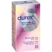 Durex Invisible Extra lube 10 gab.